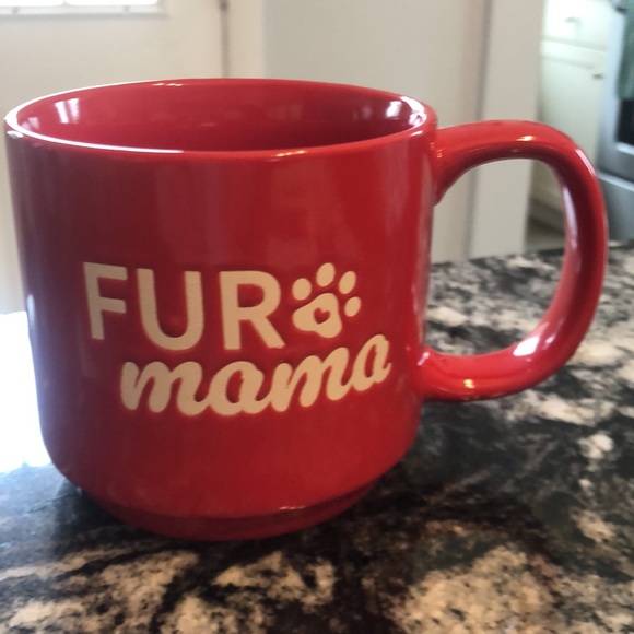 ❤️❤️❤️Red Fur Mama mug NWT - Picture 2 of 4